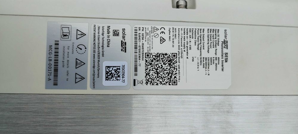 falownik Solar Edge SE5K
