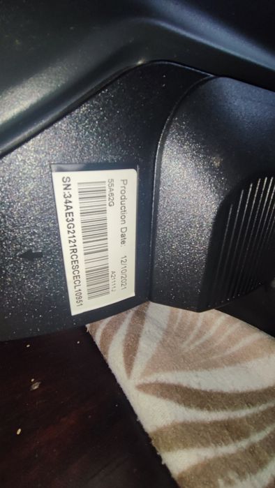 Vendo TV Hisense 55" 4k para peças