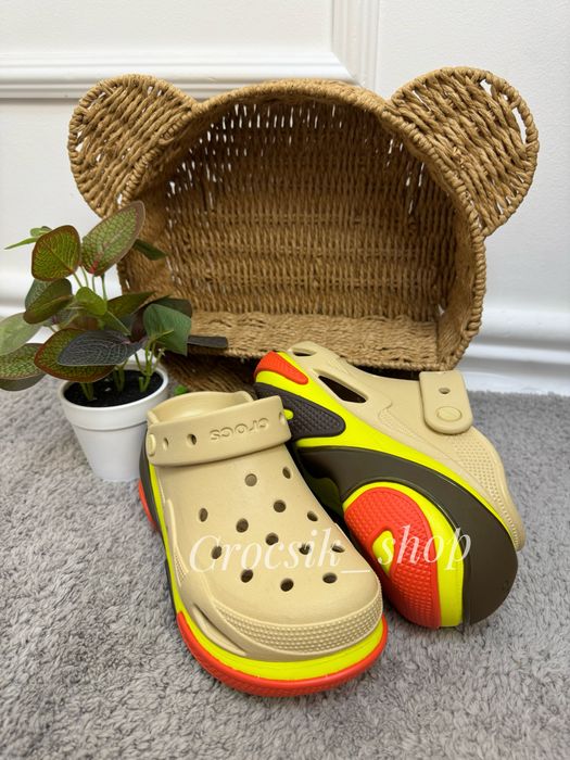 Жіночі крокси на платформі crocs Bubble Crush Clog