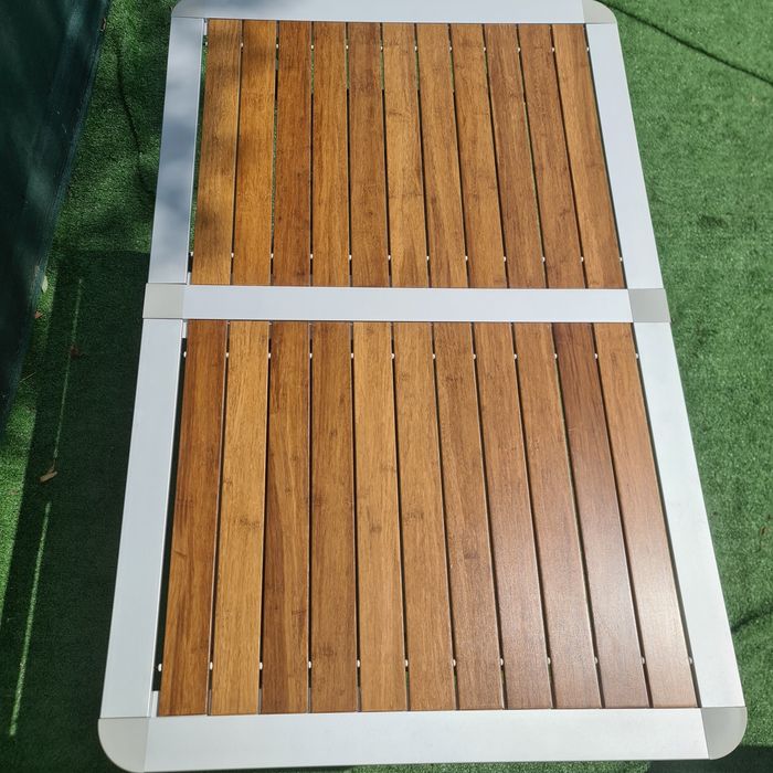 Stół Berger Aluminiowy Bambus  kempingowy Turystyczny