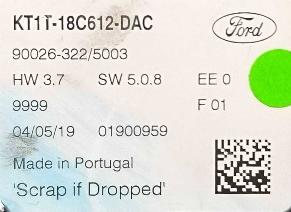 Comando Chauffage / Sofagem KT1T-18C612-DAC - FORD TOURNEO CONNECT / GRAND TOURNEO CONNECT V408 Veículo multius