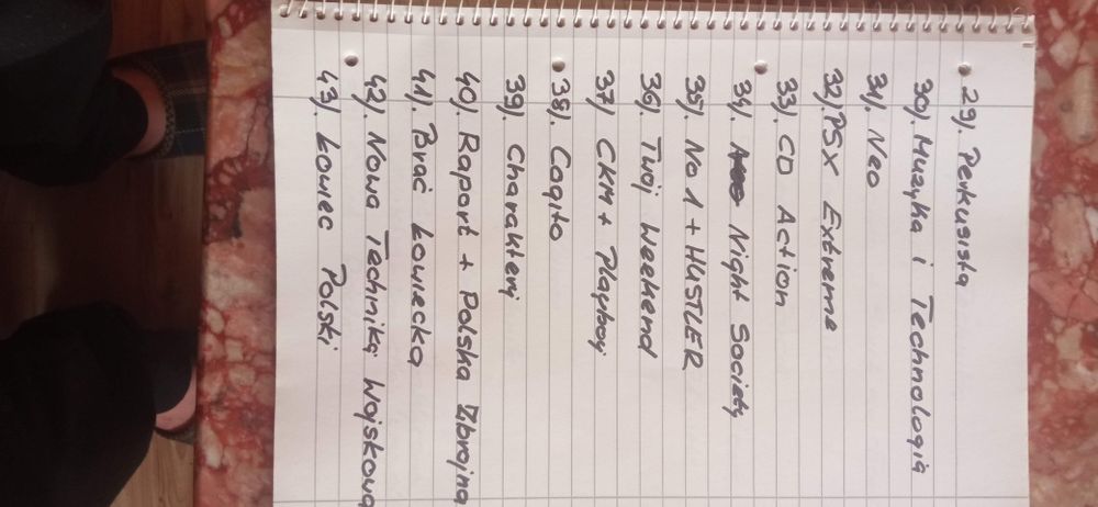 Sprzedam całość kolekcji czaopism, filmów ,gier