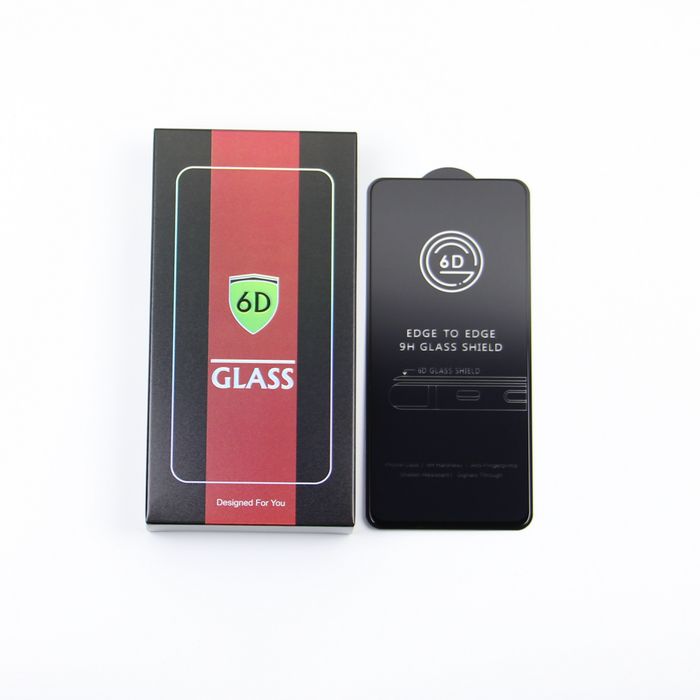 Szkło hartowane 6D do iPhone 12 Pro Max 6,7 czarna ramka 10w1
