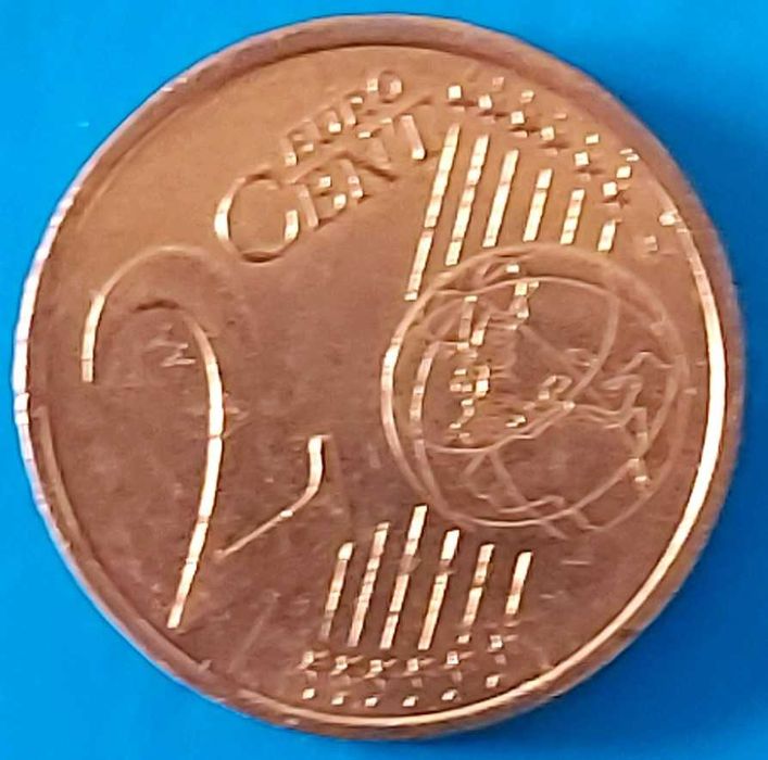 2 Cêntimos de 2011 da França