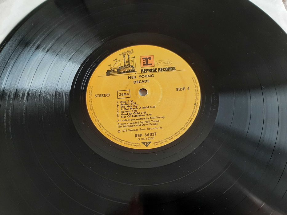 Neil Young - Decade - Germany - 3 x Vinil LP