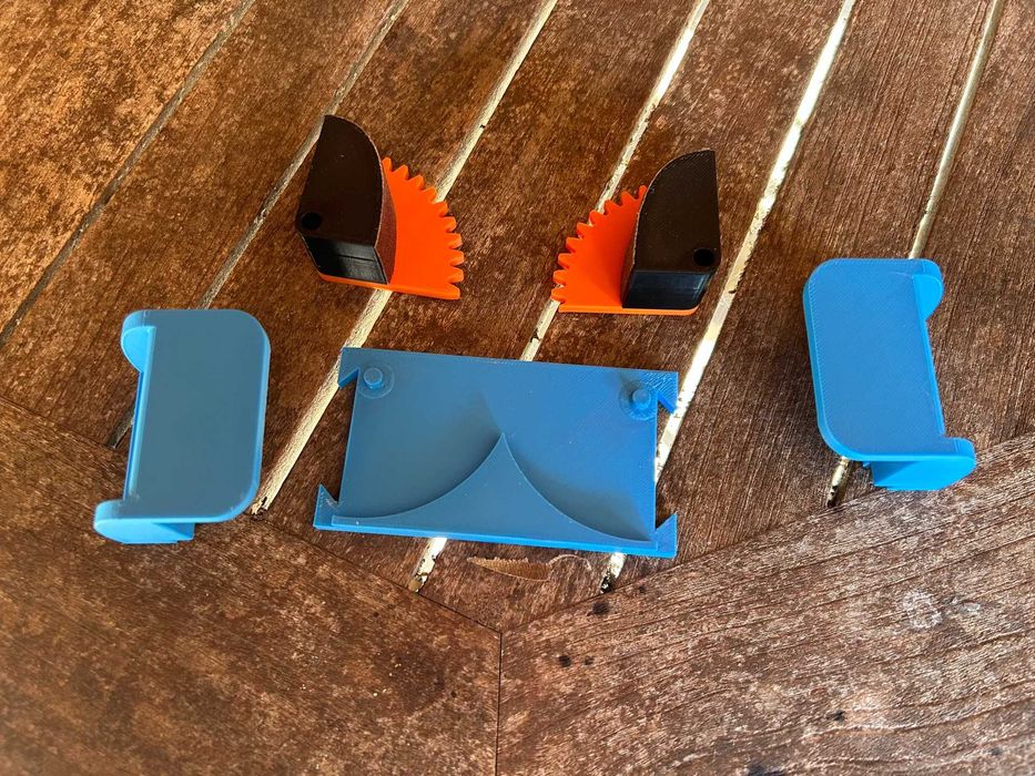 Suporte por Gravidade para Vassouras, Esfregonas, ...