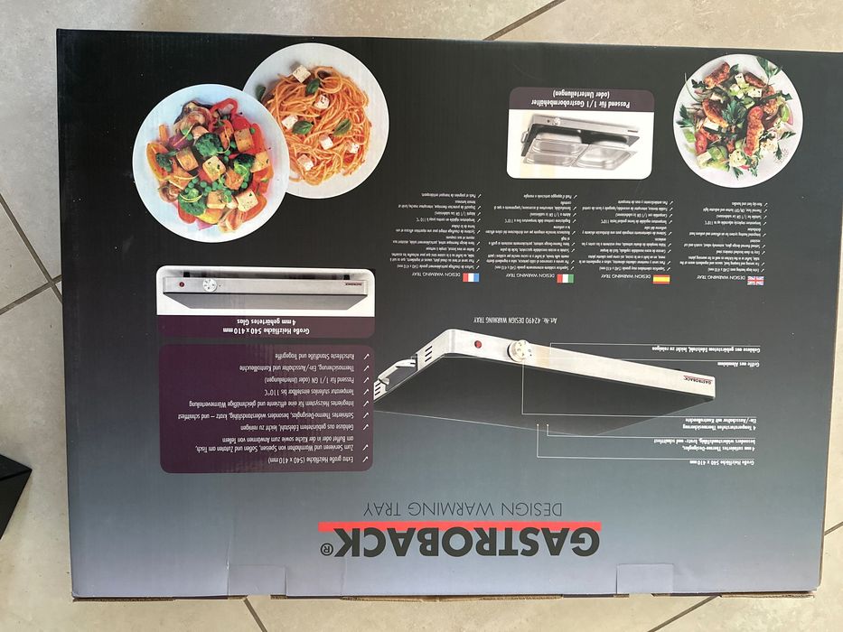 GASTROBACK Design Warming Tray Płyta grzewcza nowa