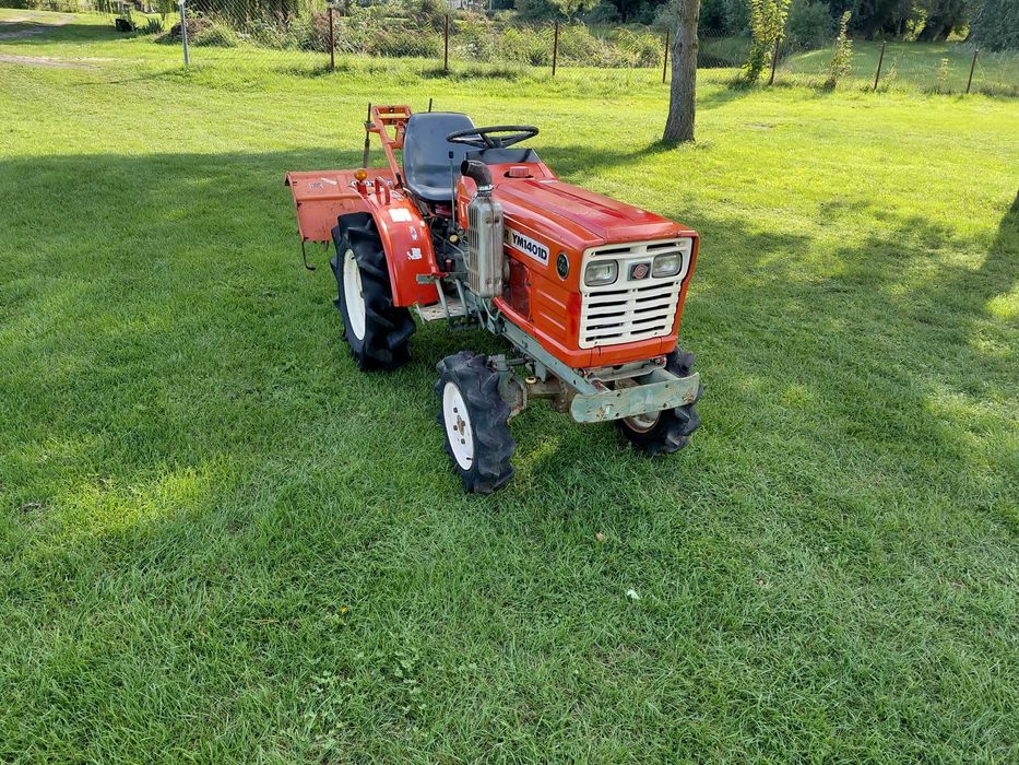 Traktor ogrodowy Yanmar YM 1401D 14KM 3 cylindry 4x4 ZESTAW