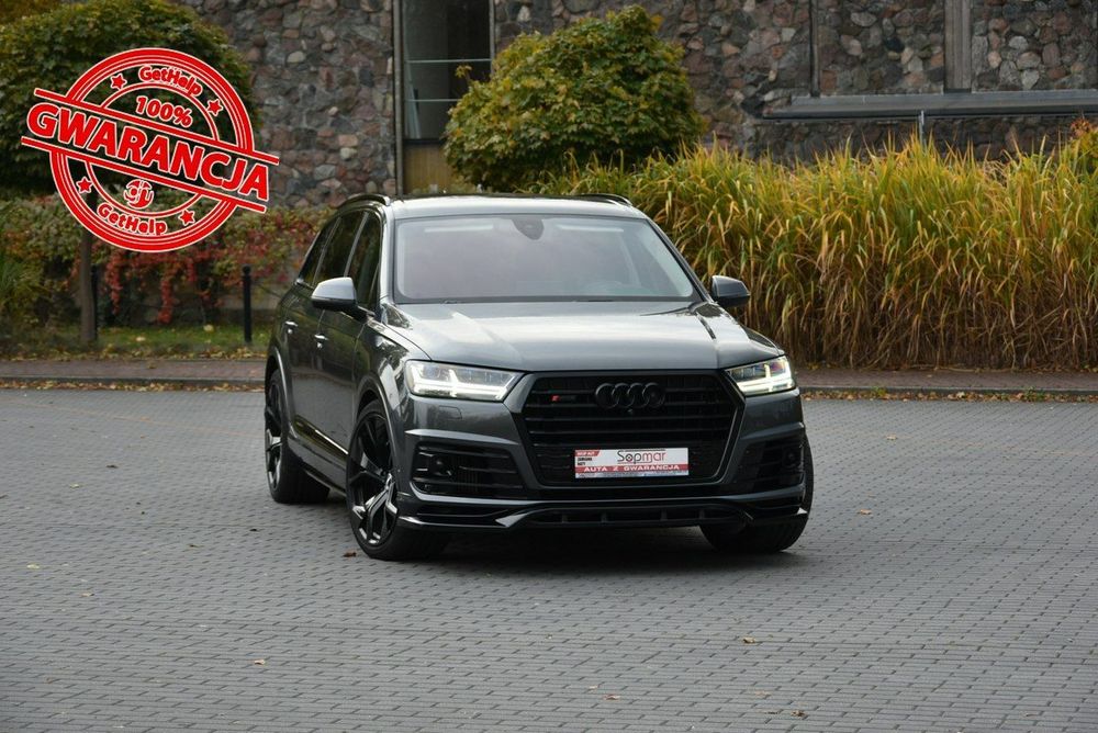 Audi SQ7 Quattro V8 4.0TDi 435KM 2017r. 7os. MATRIX HeadUp Virtual nightVision