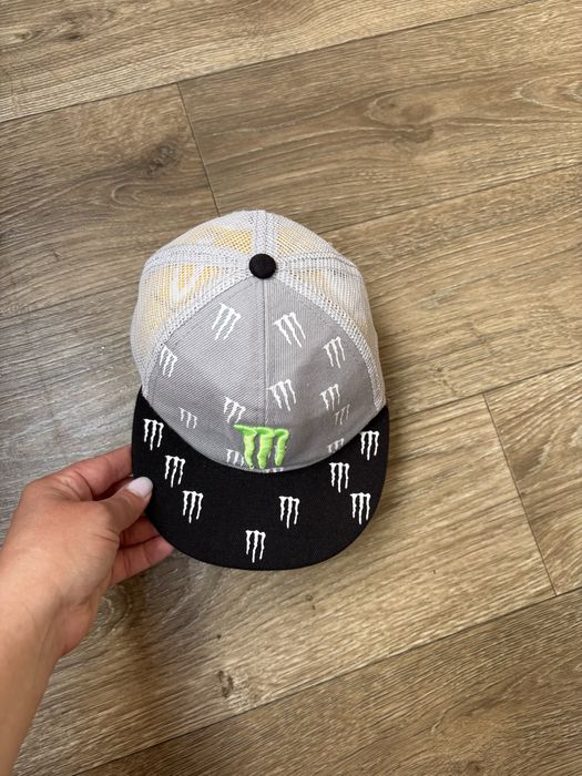 Дитяча бейсболка кепка блайзер Monster Energy на 3-5р. 52см