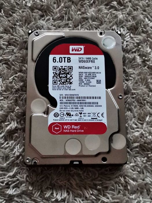 HDD 6TB WD Red 3.5"