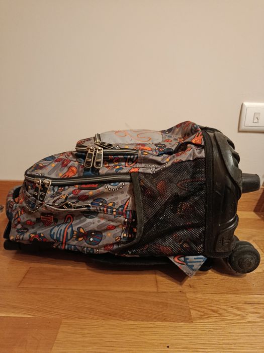 Mochila Escolar Trolley Criança