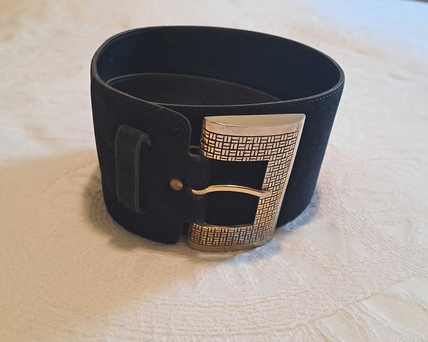 Cinto Preto de Veludo