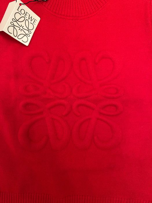Loewe Red Wool sweater