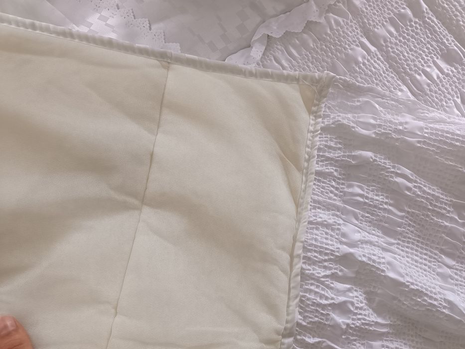 Conjunto de decoração cama de casal (como novo)