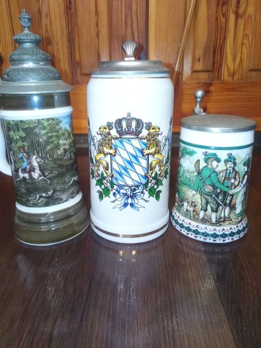 Коллекционные пивные бокалы.