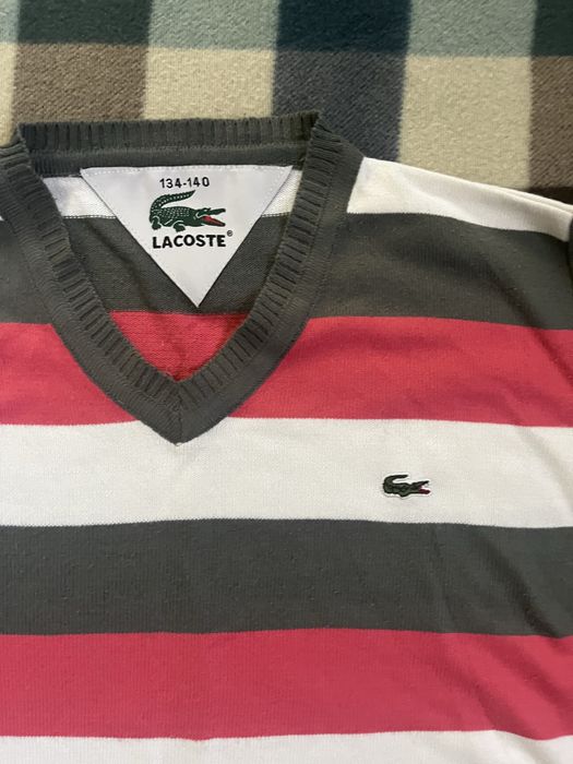 кофта світшот(лонг) lacoste 134-140