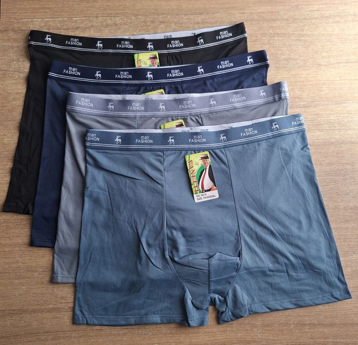 4x bokserki meskie duże 7XL