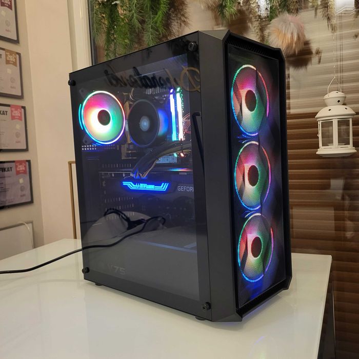 Komputer i5-14400 RTX 5060 32GB RAM gamingowy Idealny do 2K FULLHD