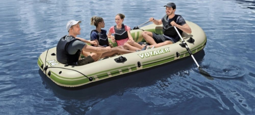Ponton Voyager x4 osoby przyczepka Sam kwity papiery dokumenty