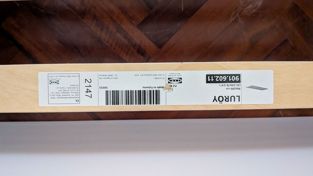 Cama IKEA MALM (90x200) Branca – Conjunto Completo c/ Estrado e Gavetões – ESTADO IMPECÁVEL!
