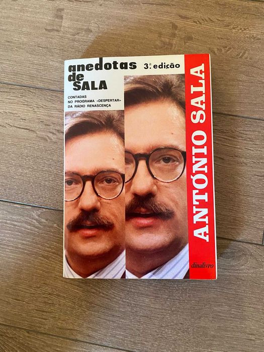 Livro "Anedotas de Sala" de António Sala