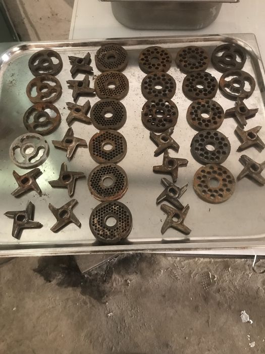 Сетки и ножи для Промышленной мясорубки