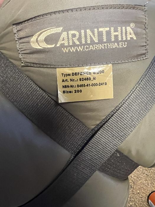Зимовий спальний мішок Carinthia Defence 6 (Original, Австрія)