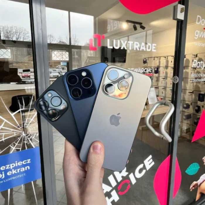 JAK NOWY | IPHONE 15 PRO MAX 256GB | 2 lata gwarancji! | Różne kolory