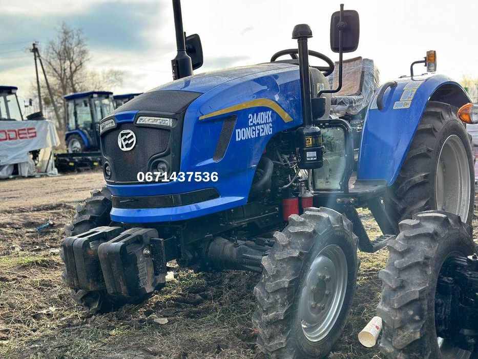 Мінітрактор Dongfeng DF 244 DHX Широка гума Доставка БЕЗКОШТОВНА Кредит