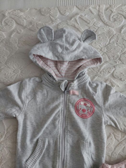 Conjunto calças e casaco da zippy 9-12 meses