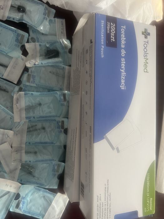 Zestaw manicure pedicure rzęsy