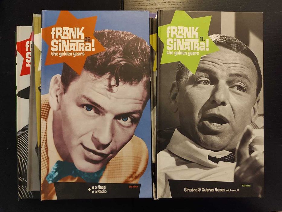 (Env. Incluído) Frank sinatra - colecção 11 livros - sem os cds