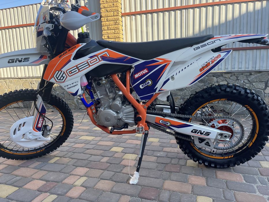 Акція доставка 0 грн, мотоцикл Geon Dakar GNS 300 4v 2025
