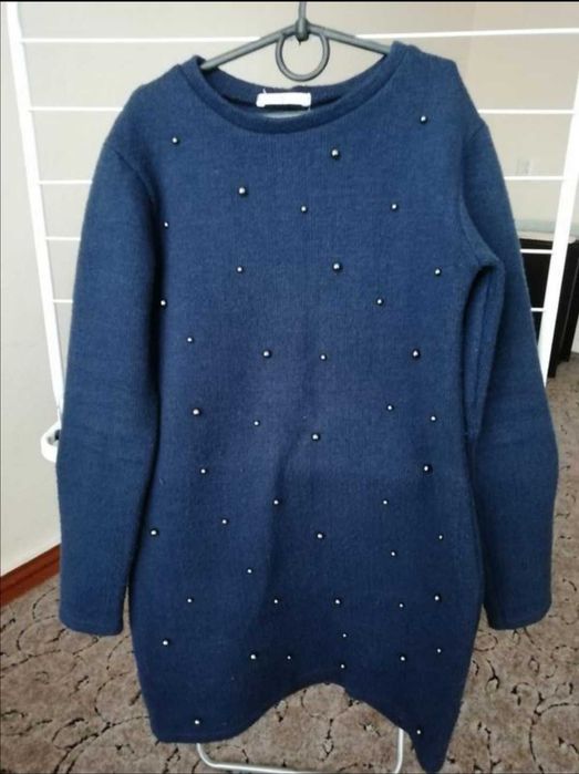 Платье тёплое для девочки