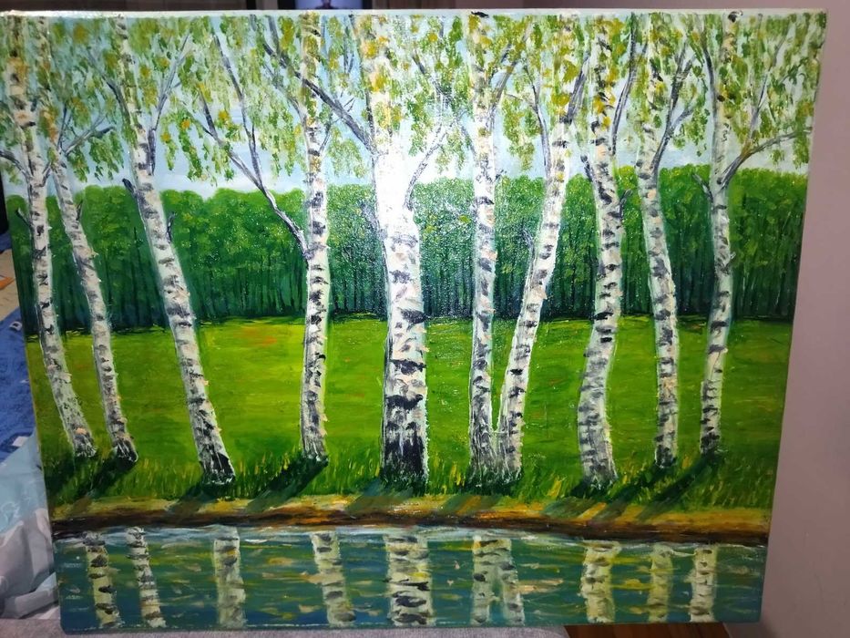 Картина холст масло 60/50
