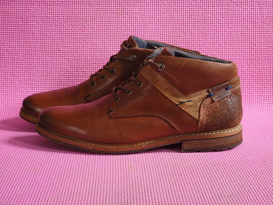 Устілка 29,5 см. Omoda шкіряні чоловічі черевики. Розмір 45