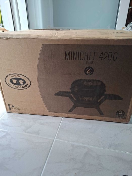 Grelhador a Gás Outdoorchef Minichef 420 G – NOVO EM CAIXA (Anti-Fumo/Varanda)