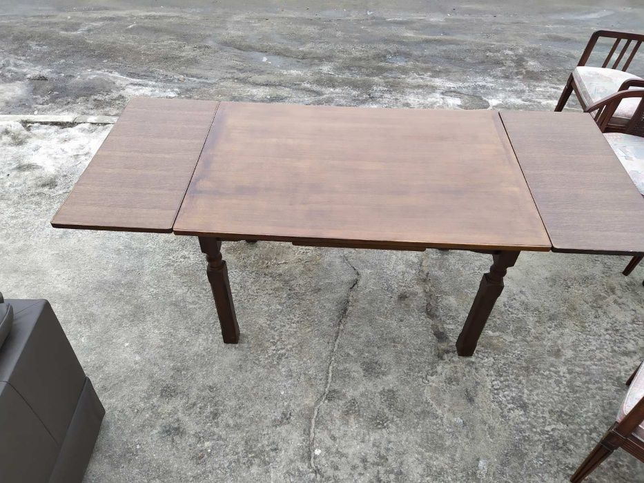 Стол обеденный раскладной деревянный прямоугольный (050107) Германии