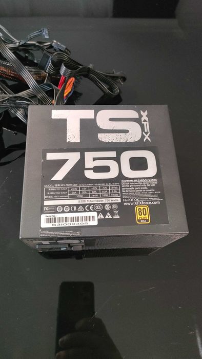 Zasilacz PC  TS XFX 750 Gold