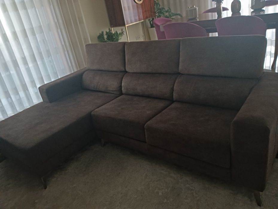 Sofá novo chaise long
