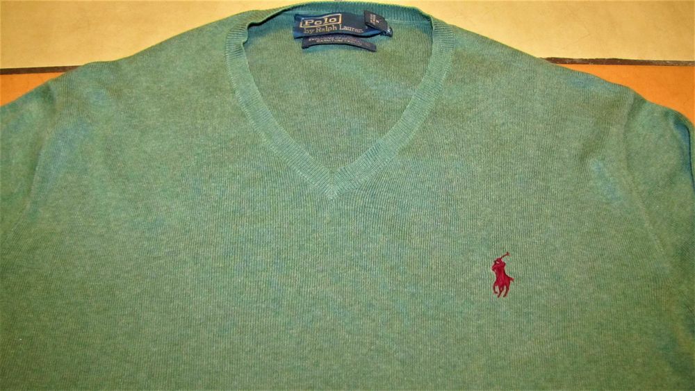 RALPH LAUREN __ SLIM-FIT PIMA Cotton Oryginał r M jak nowy