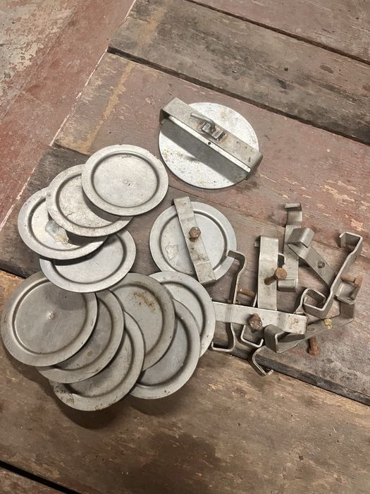 Крышки для консервации многоразовые титановые