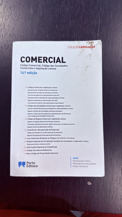 Livro Código Comercial