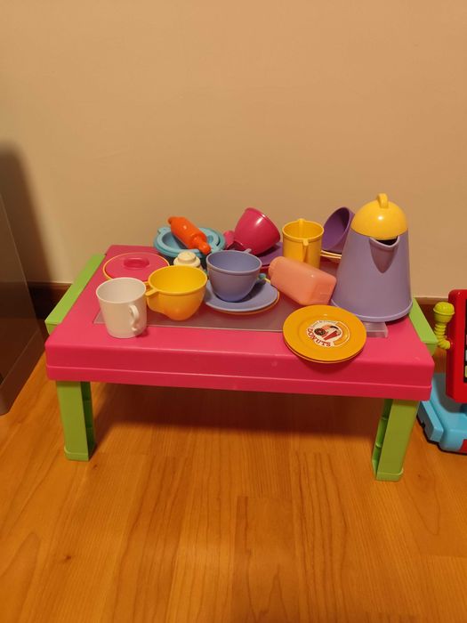 Casa de brincar com muitos acessorios