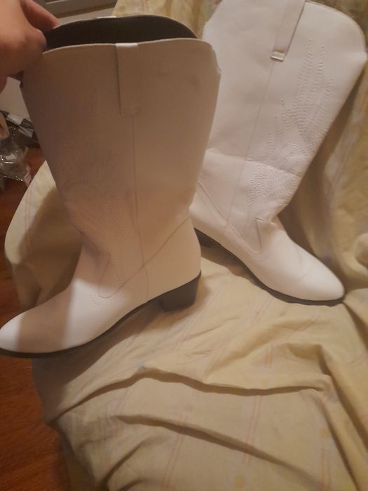 Botas Brancas Cowboy