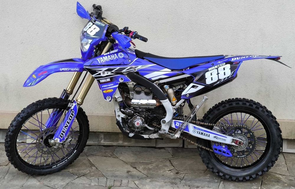 Yamaha wr250f 2015 на Українській реєстрації