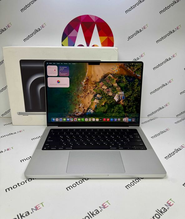 Ноутбук MacBook Pro 14 M4 10CPU/10GPU 16RAM 512SSD Silver 22 цикла (100%)