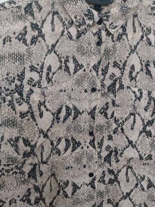 Koszula wężowy print 36/38 KappAhl