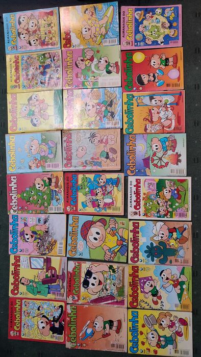 47 Livros BD Cebolinha